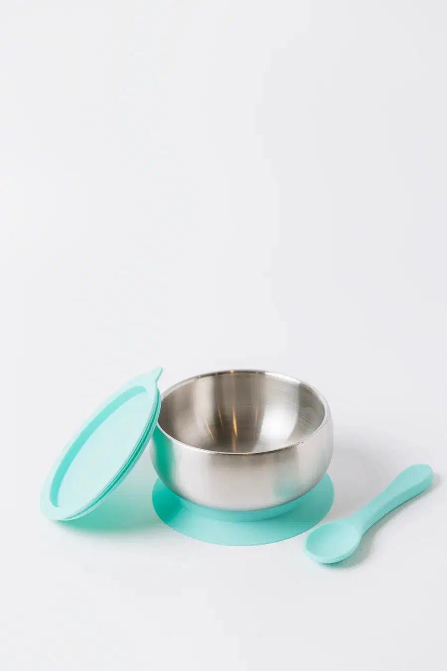 Lion & Lady Stainless Steel Feeding Bowl with Silicone Suction Base