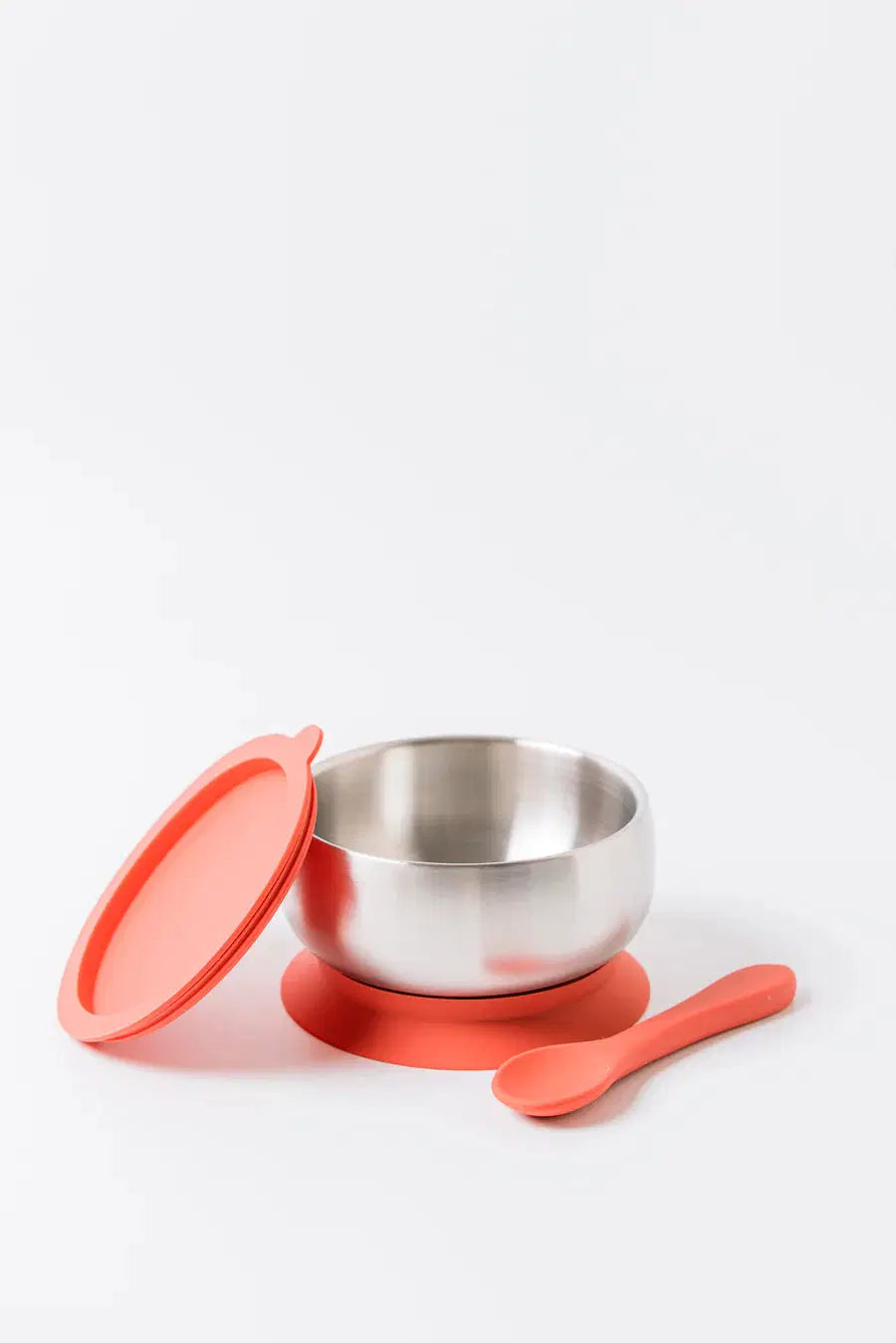 Lion & Lady Stainless Steel Feeding Bowl with Silicone Suction Base