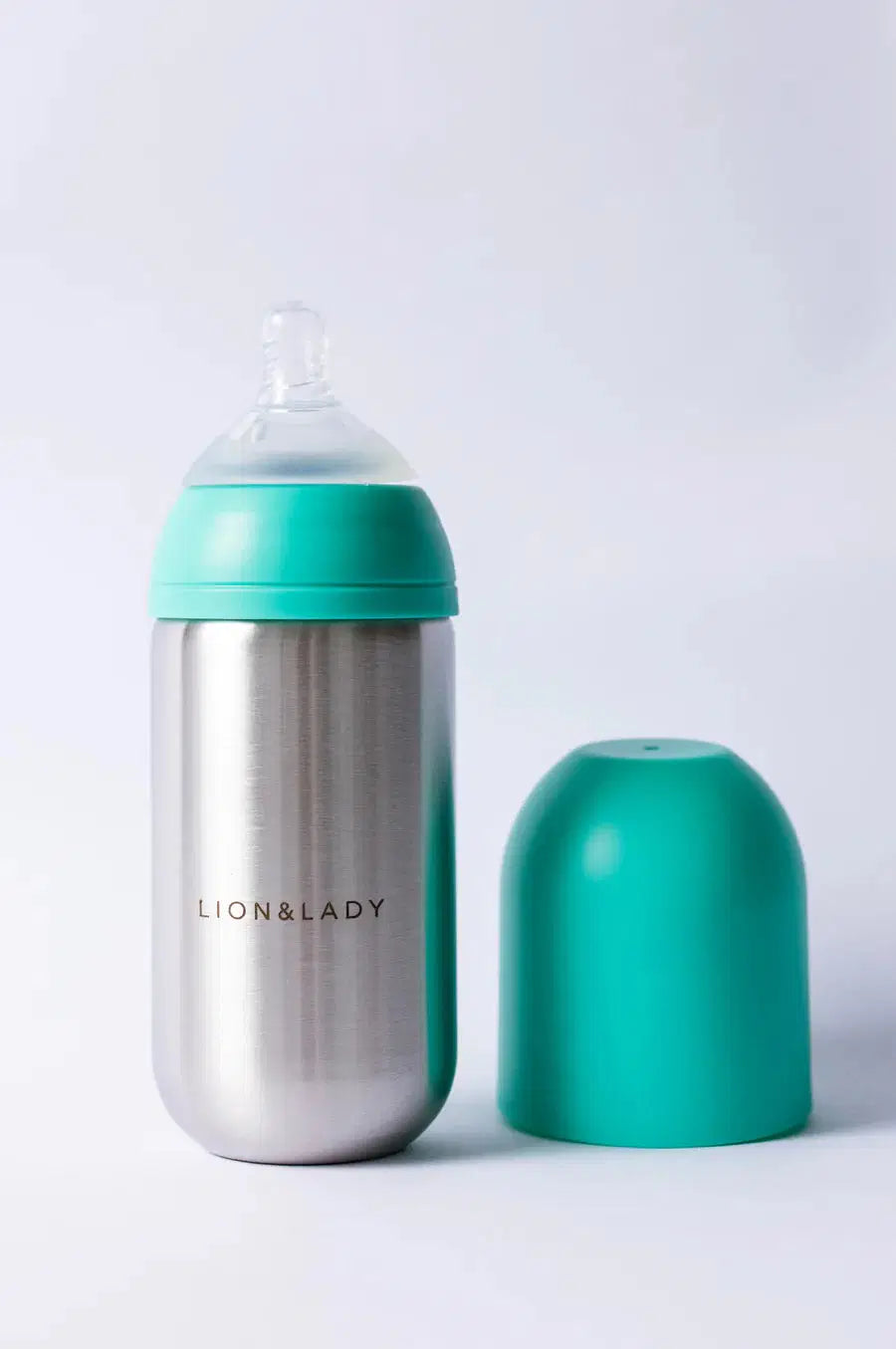 Lion & Lady 18/8 Stainless Steel Baby bottle - 350ml (More Colors)