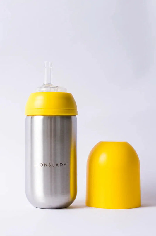 The Lion Lady Toddler Straw Cup Stainless Steel