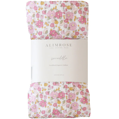 ALIMROSE Muslin Swaddle Rose Garden