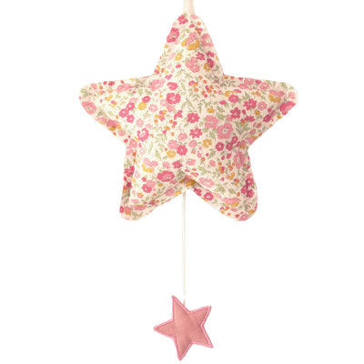 ALIMROSE Star Musical - Blush Linen & Rose Garden