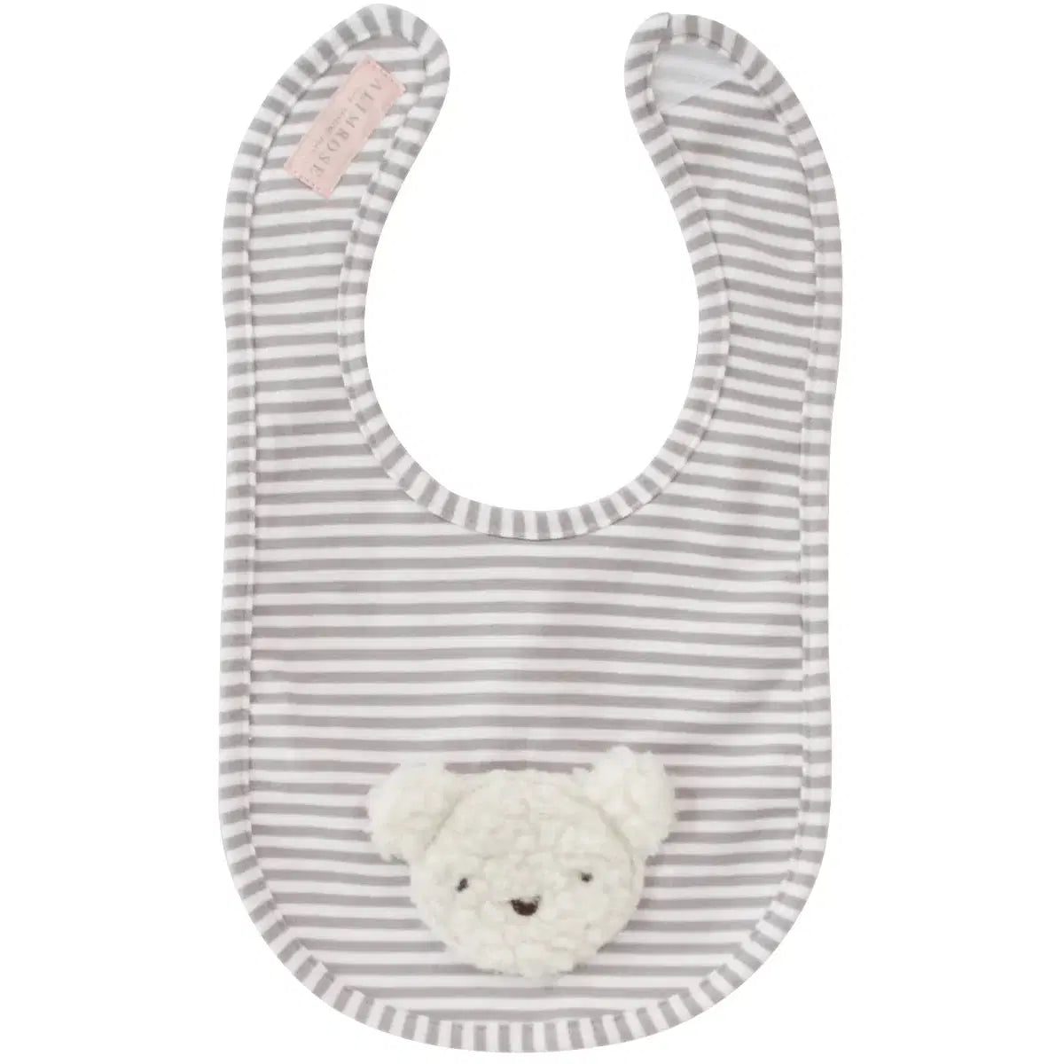 Sherpa Bear Bib Ivory