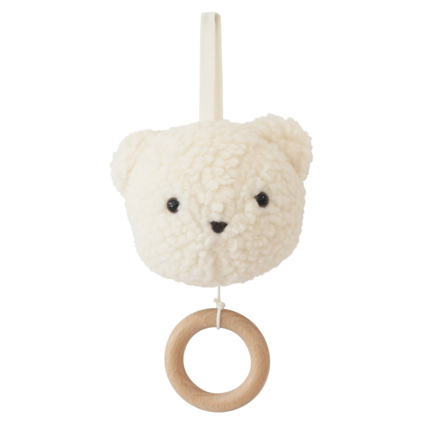 ALIMROSE Charlie Bear Musical Ivory