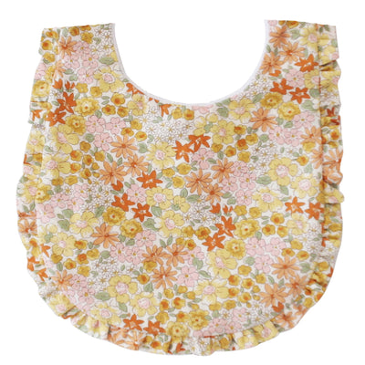 ALIMROSE Ruffle Edge Bib Sweet Marigold