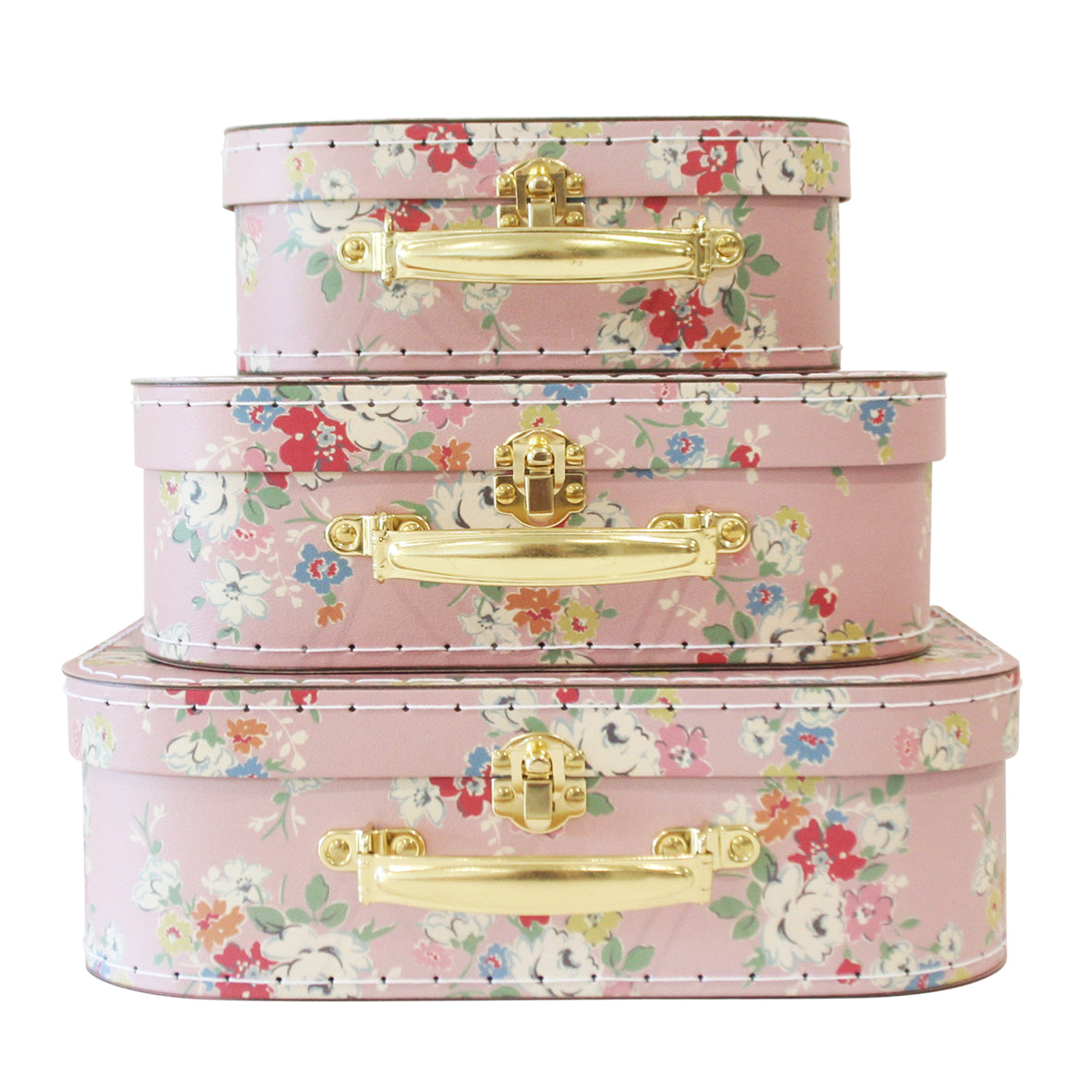 ALIMROSE Kids Carry Case Set Vintage Rose