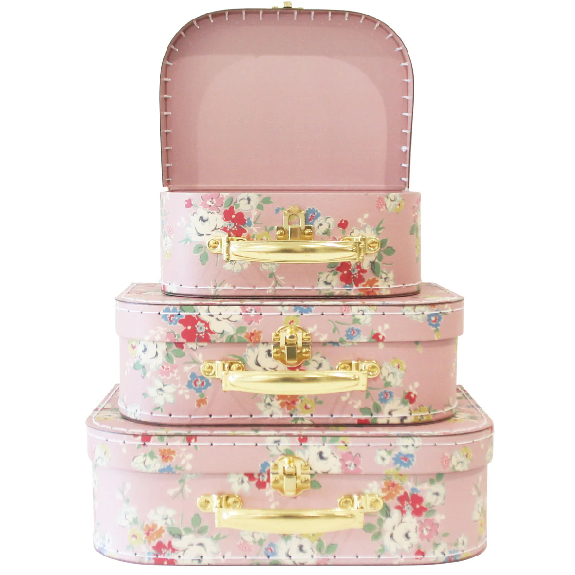 ALIMROSE Kids Carry Case Set Vintage Rose