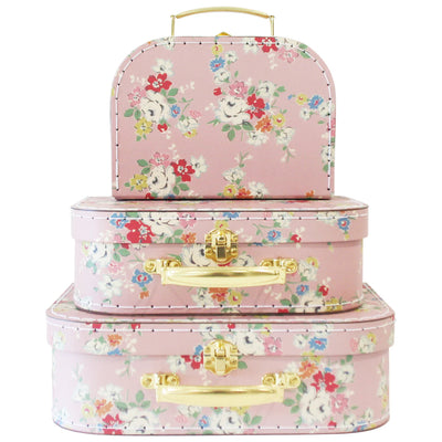 ALIMROSE Kids Carry Case Set Vintage Rose