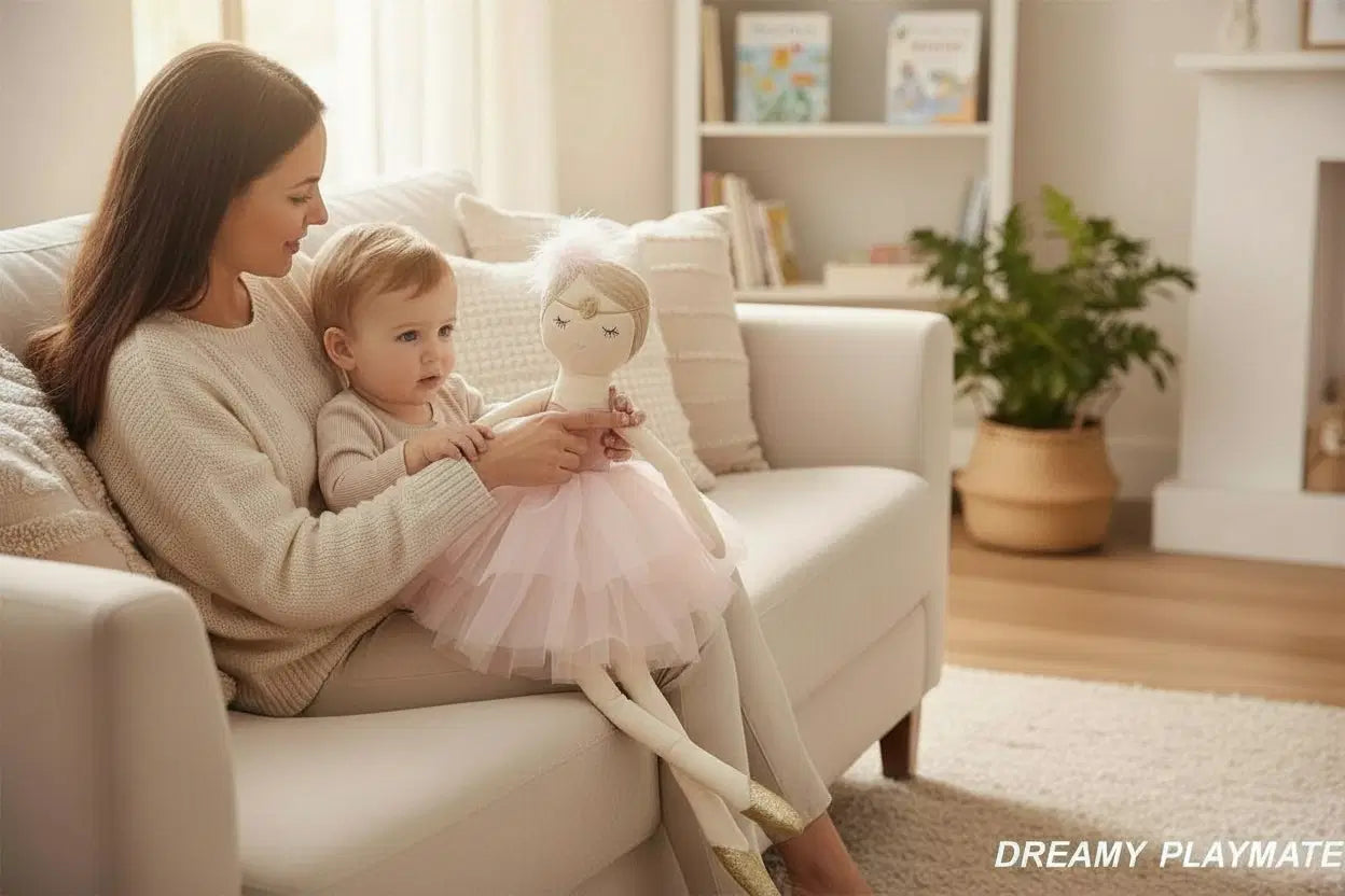 Giggle Bubs Lila Rose Ballerina Doll 50cm