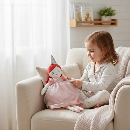 GiggleBubs Princess Ruby Rose Doll 35Cm