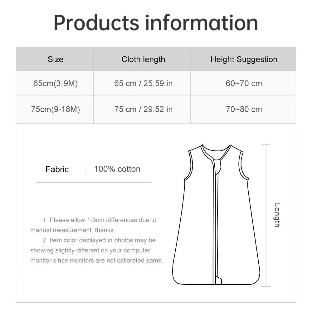Baby Sleeping Bag Summer Thin Sleepsack