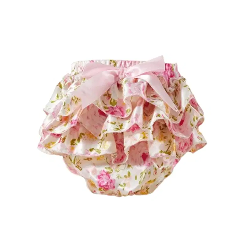 Toddler Ruffle Print Diaper Baby Short