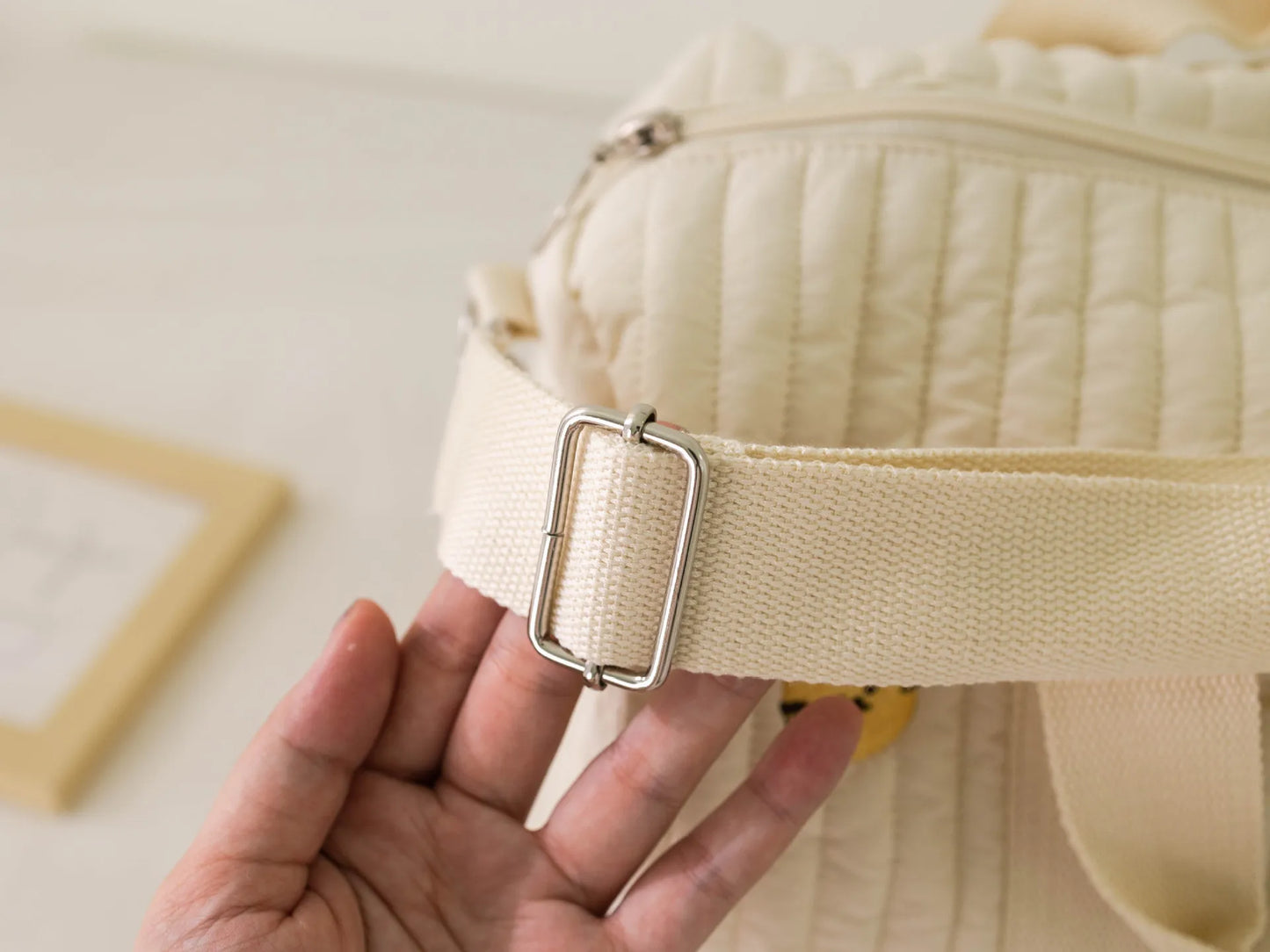 Large Mummy Maternity Embroidered Organizer Bag