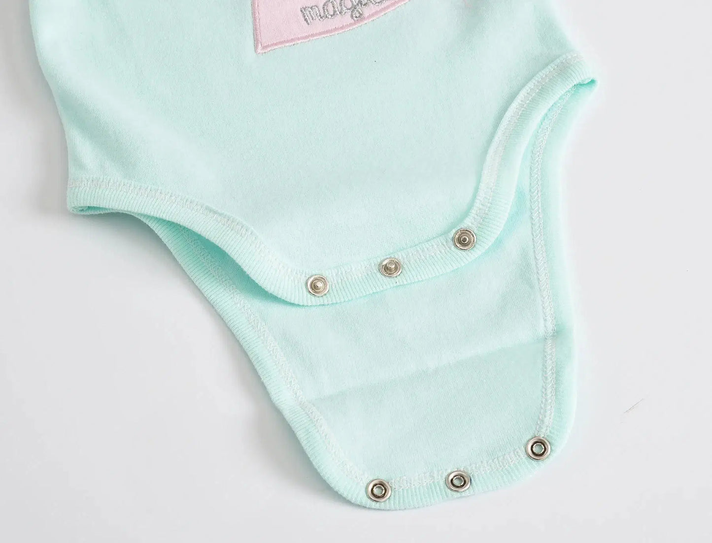 Giggle Bubs, 3PC Cotton Short Sleeve Girl Bodysuit
