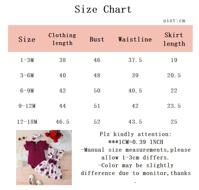 GiggleBubs Baby Girl Summer Set  3_6 M