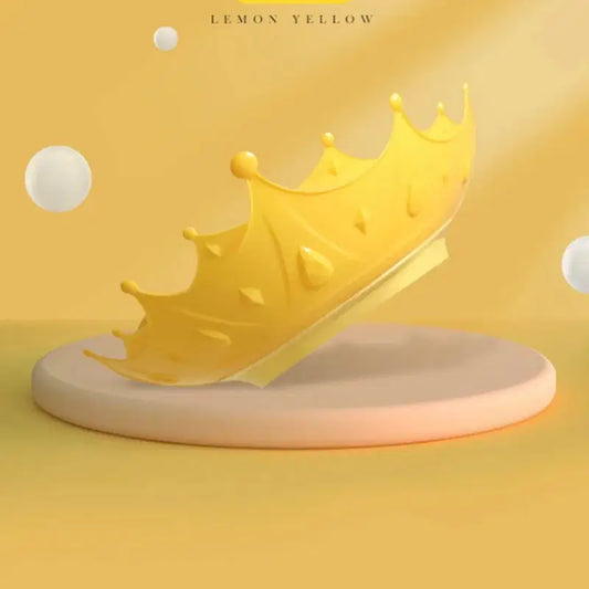 Crown Shape Children Shower Head Cover Adjustable Strap