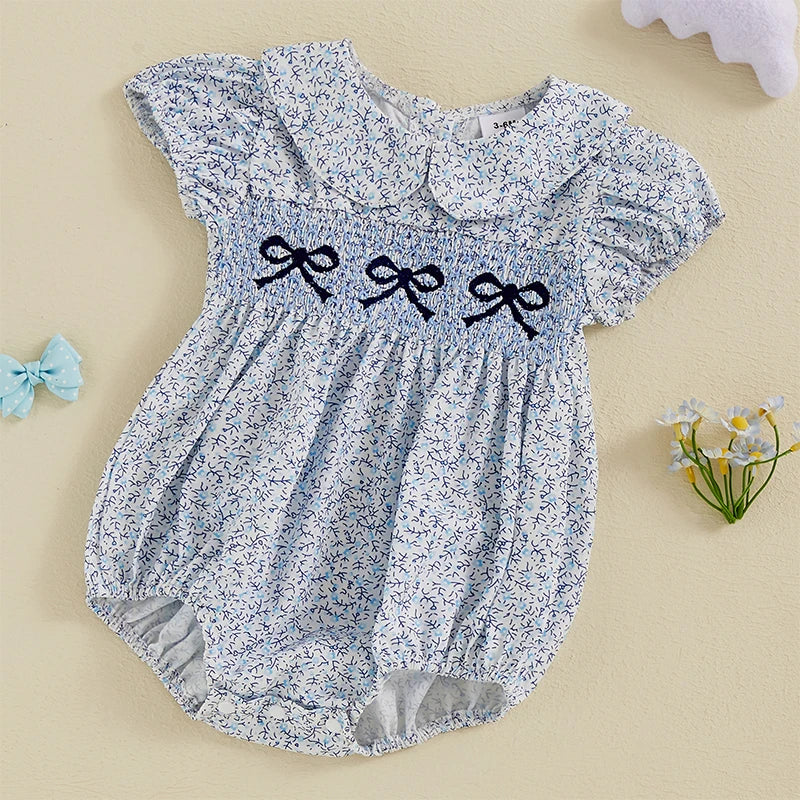 GiggleBubs,  Baby Girl, Cotton Short Sleeve Rompers
