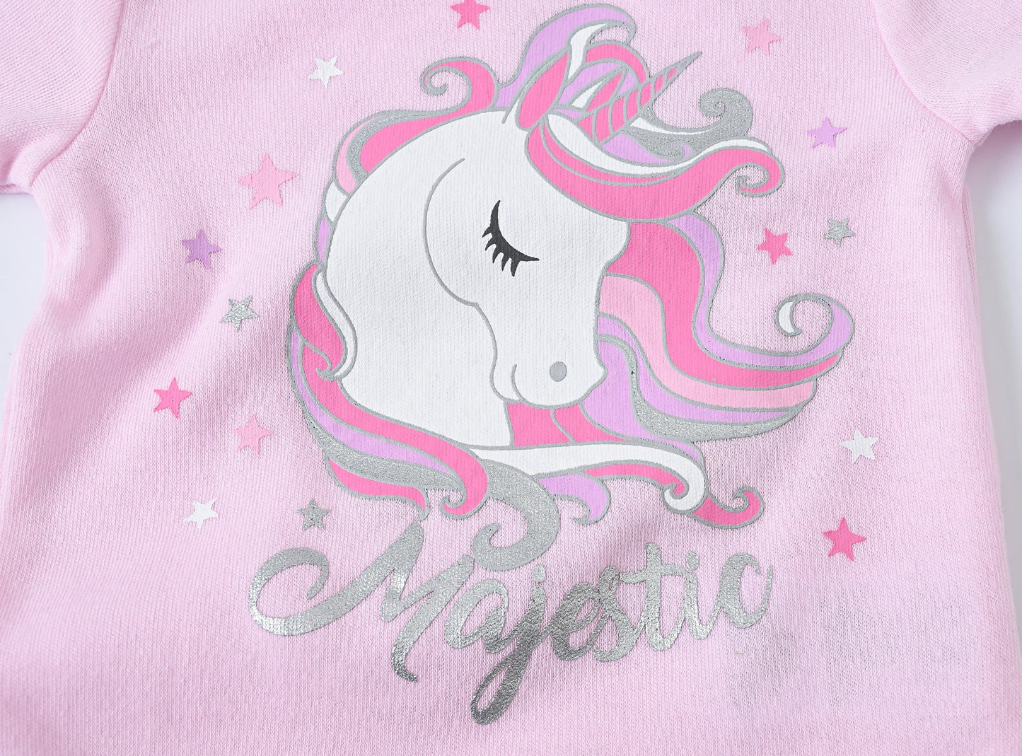 GigglBubs, 3PC Cotton Short Sleeve Girl Bodysuit