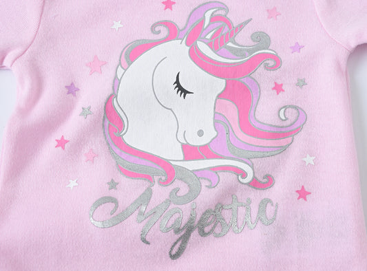 GigglBubs, 3PC Cotton Short Sleeve Girl Bodysuit