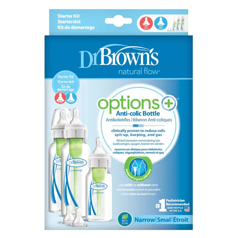 Dr Brown’s Options Anti-Colic Narrow Neck Starter Set