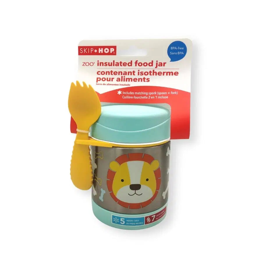 Skip Hop Zoo Insulated Food Jar Lion