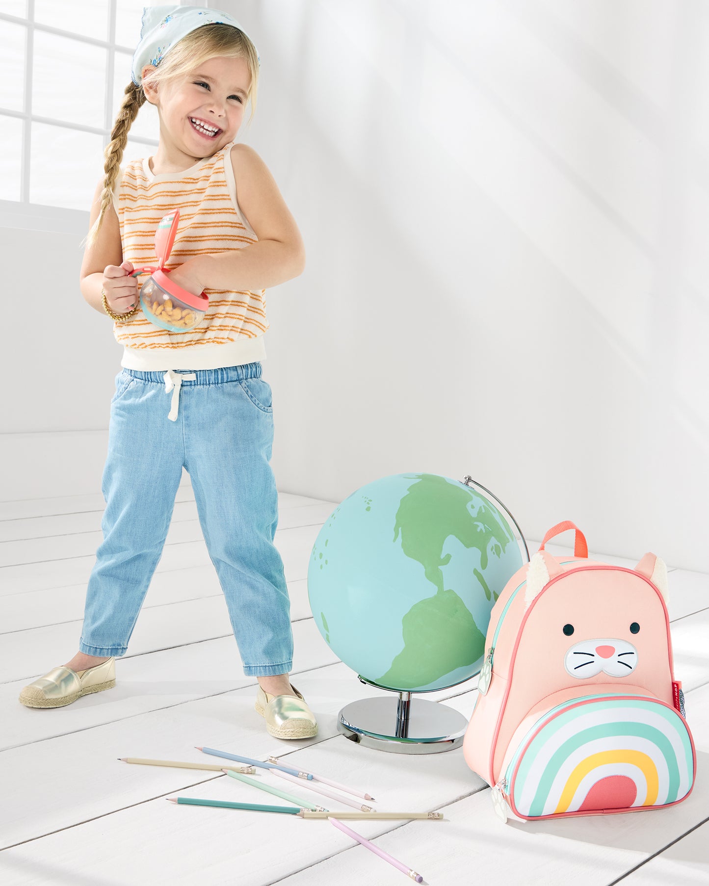 SKIP HOP ZOO LITTLE KID BACKPACK - CAT