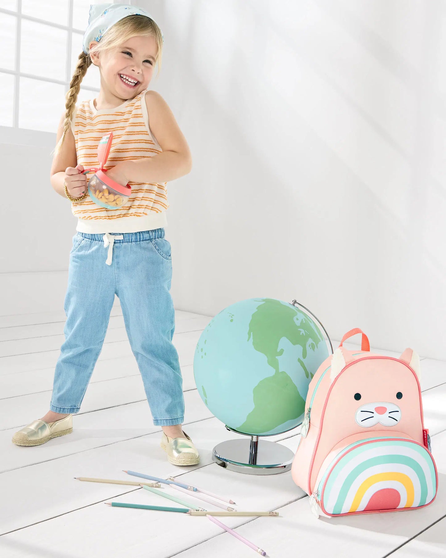 SKIP HOP ZOO LITTLE KID BACKPACK - CAT