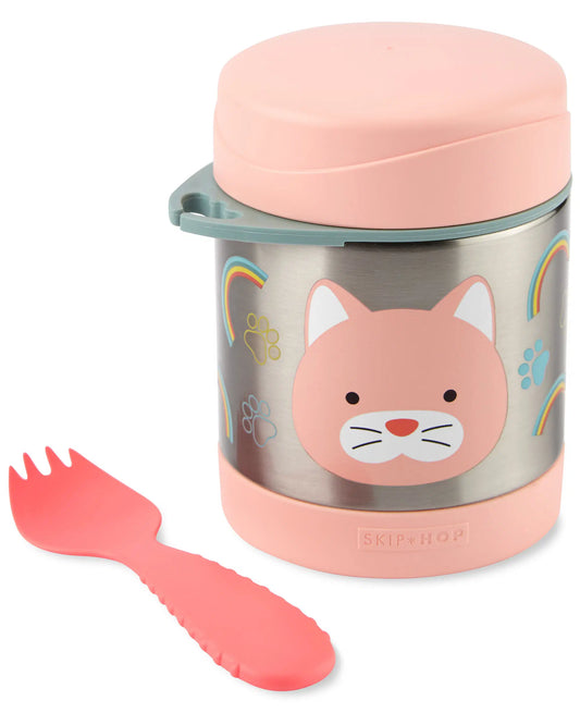 Skip Hop Zoo Insulated Food Jar Cat