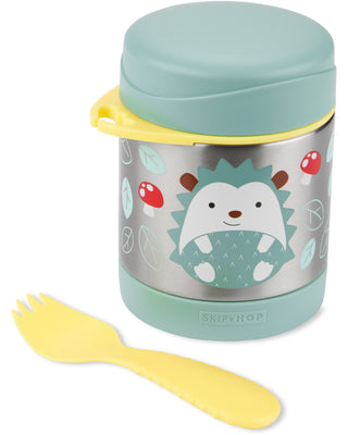 SKIP HOP ZOO INSULATED FOOD JAR - HEDGEHOG