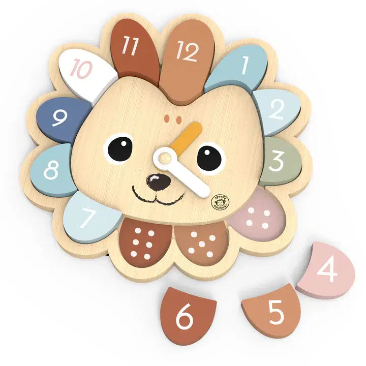 Speedy Monkey Educational Clock Hedgehog Game