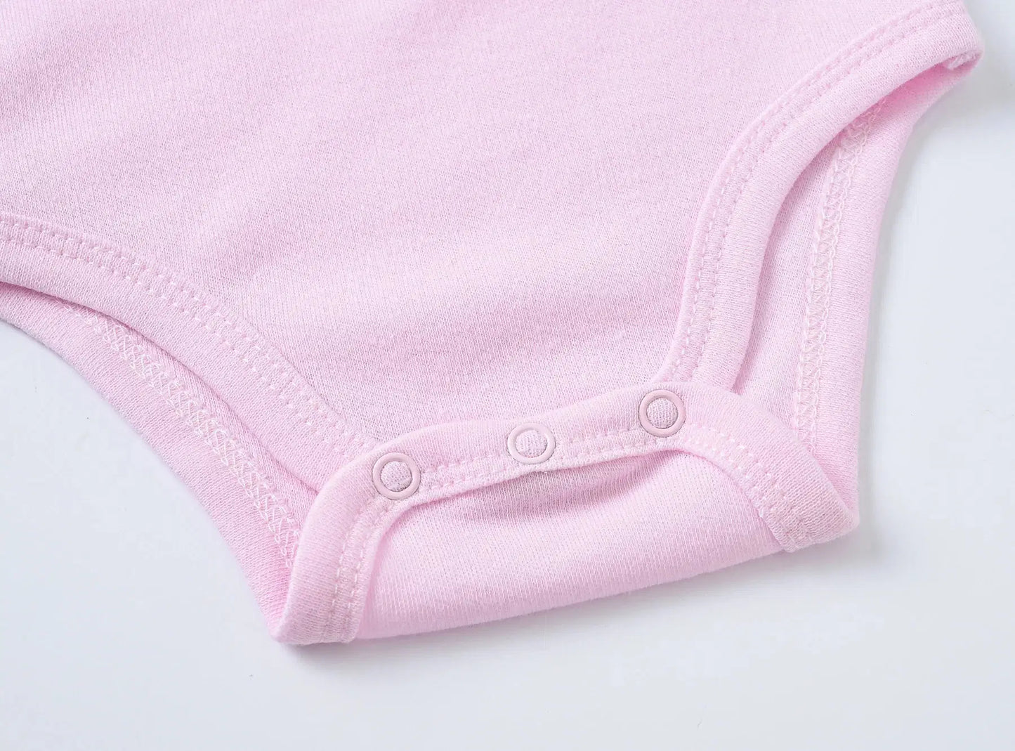 Giggle Bubs, 3PC Cotton Short Sleeve Girl Bodysuit