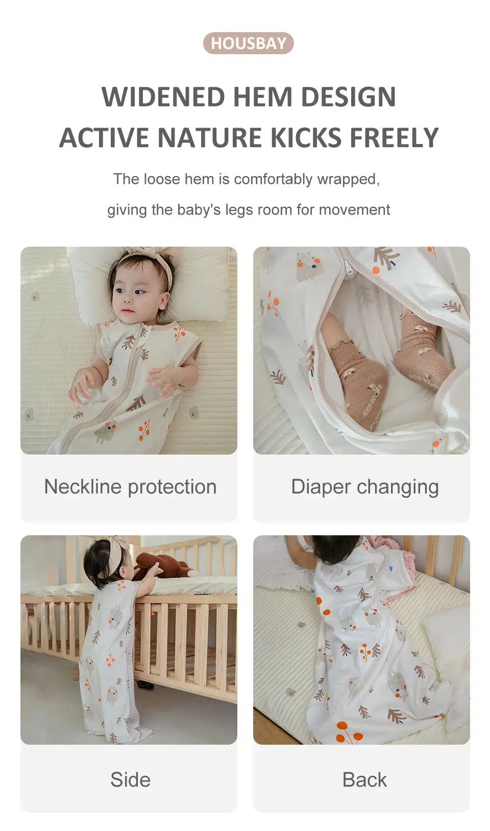Baby Sleeping Bag Summer Thin Sleepsack
