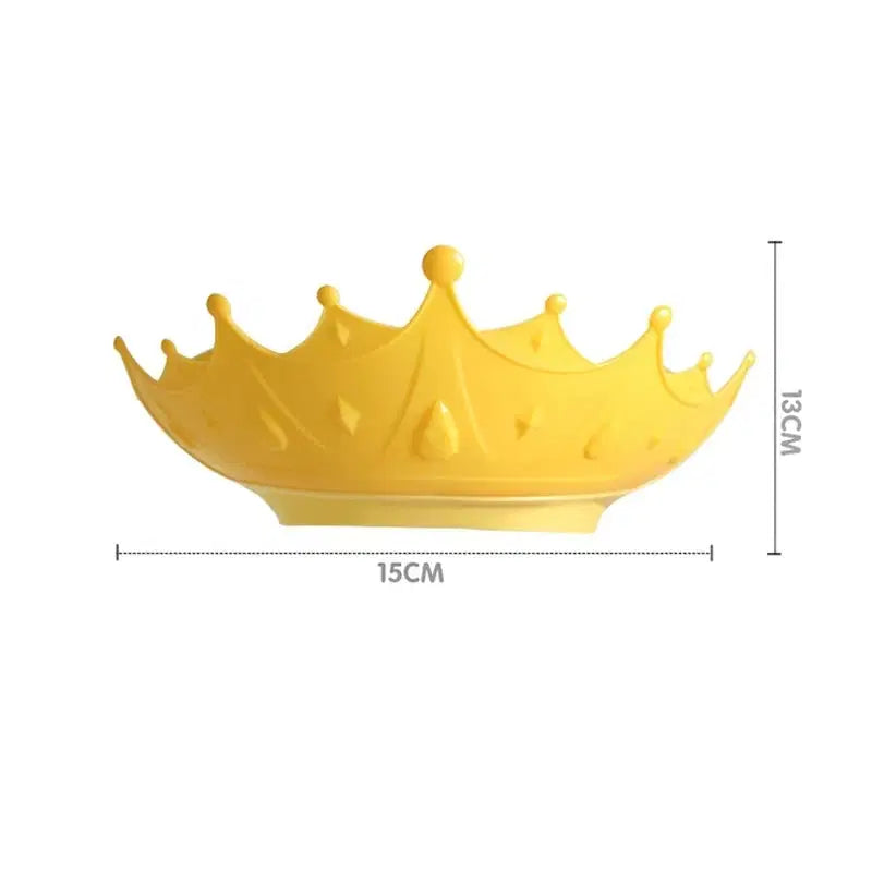 Crown Shape Children Shower Head Cover Adjustable Strap