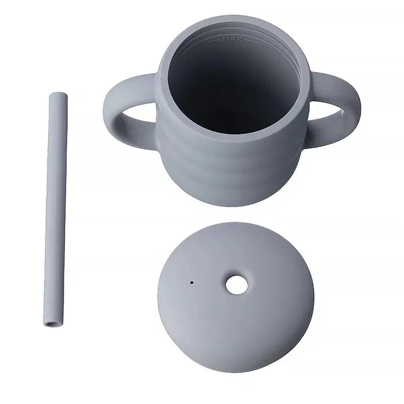 Giggle Bubs, Baby Silicone Cups and Straw