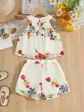 Giggle Bubs, Princes Embroidery Short Sleeve Top and Short