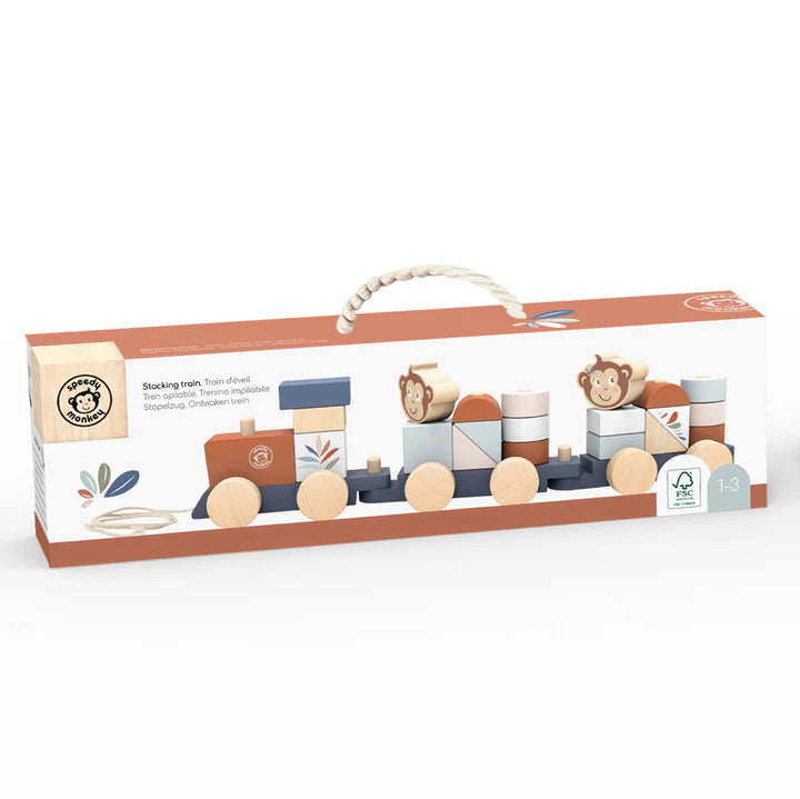 Speedy Monkey Stacking Train