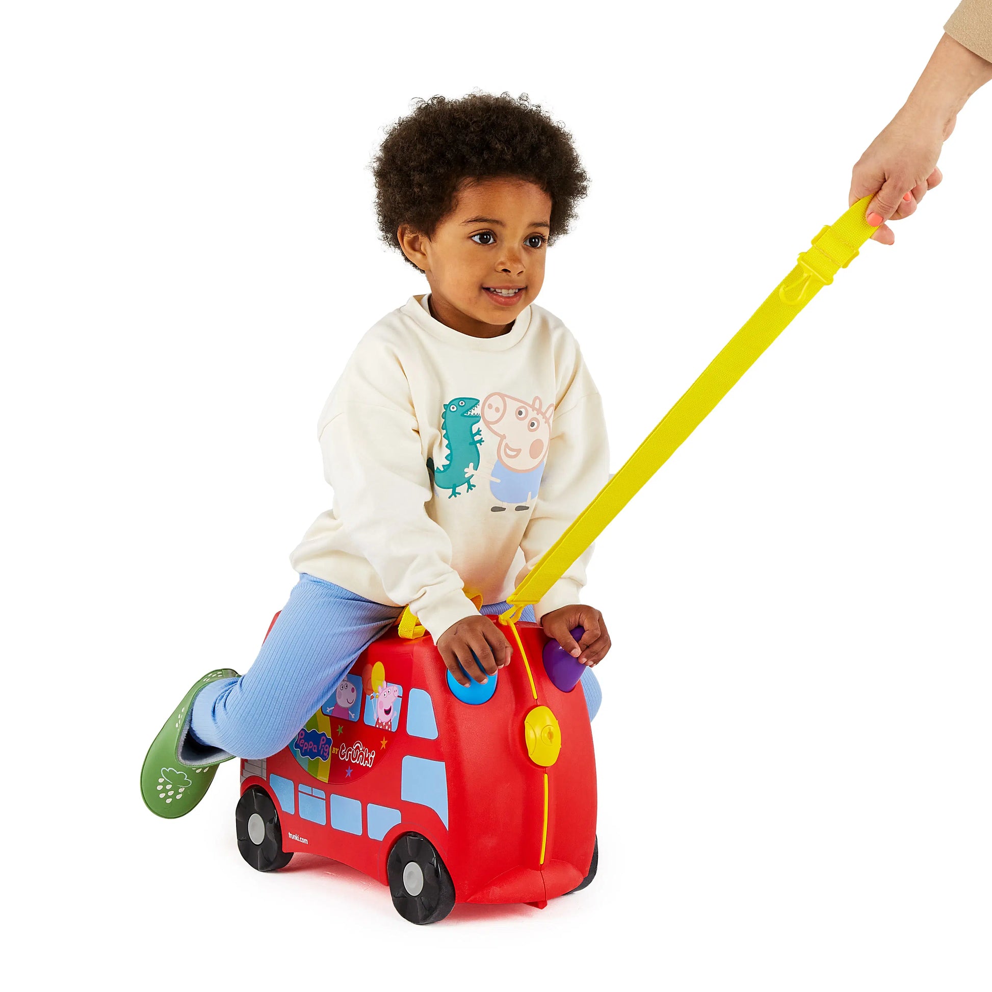 trunki ride on luggage peppa pig