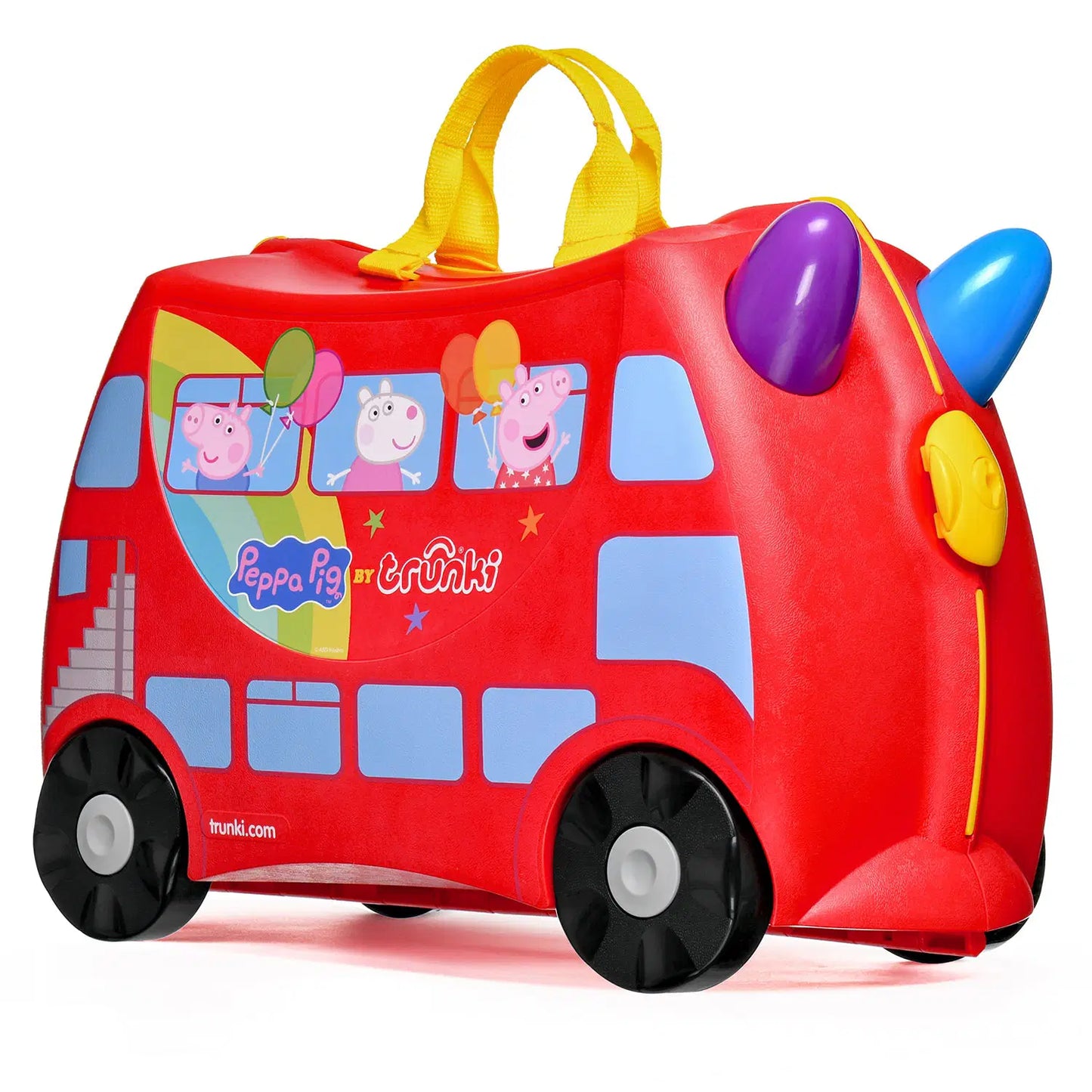 trunki ride on luggage peppa pig