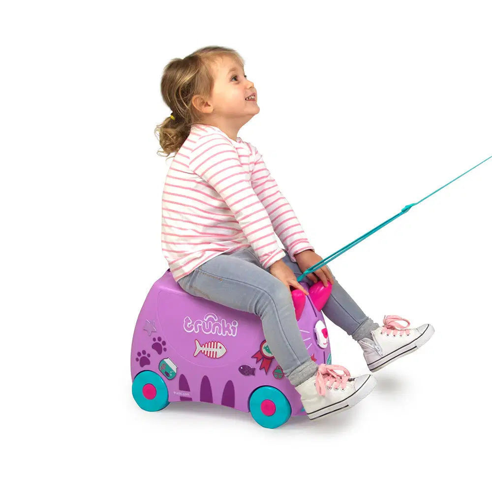 TRUNKI RIDE ON LUGGAGE - CASSIE CAT