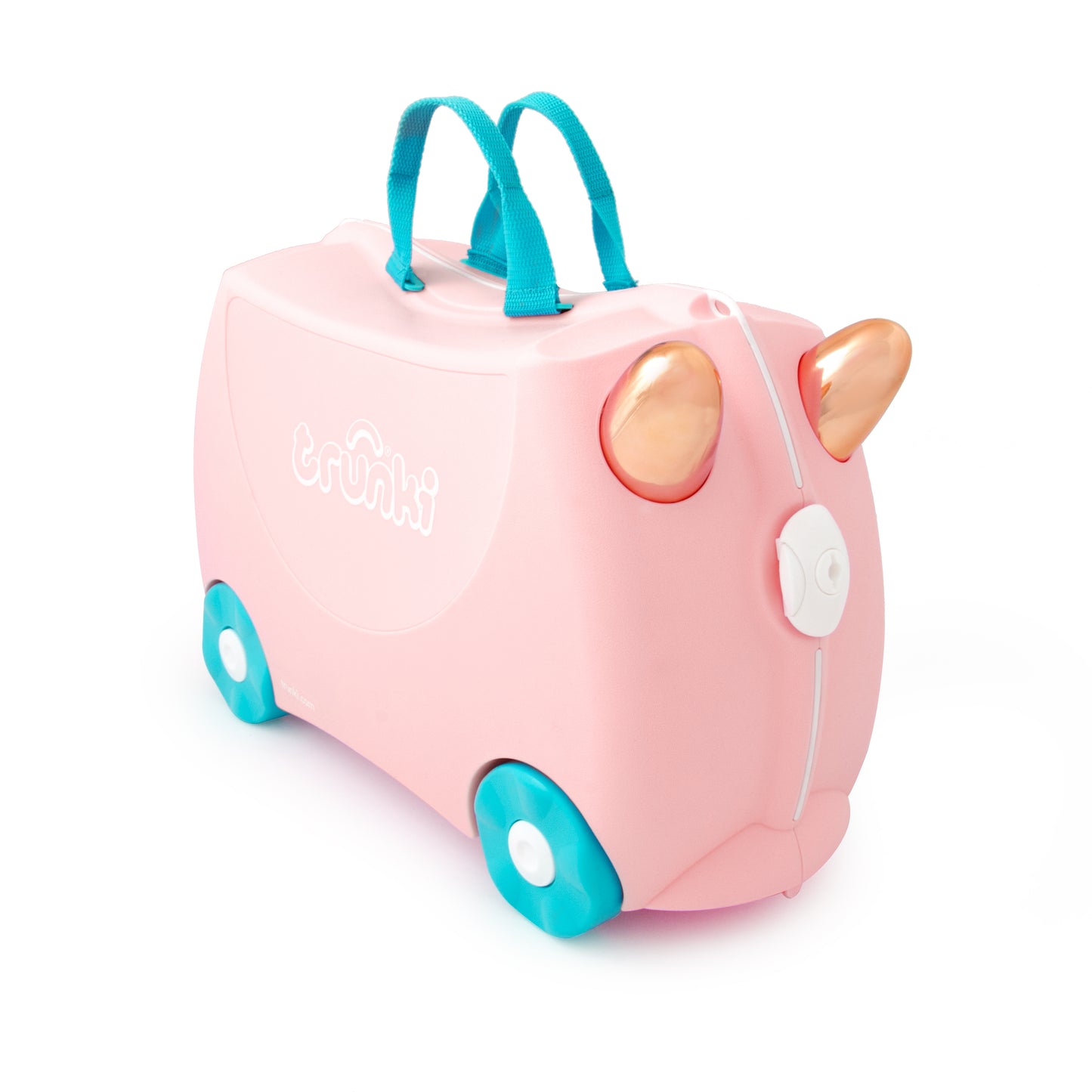 TRUNKI RIDE ON LUGGAGE - FLOSSI FLAMINGO