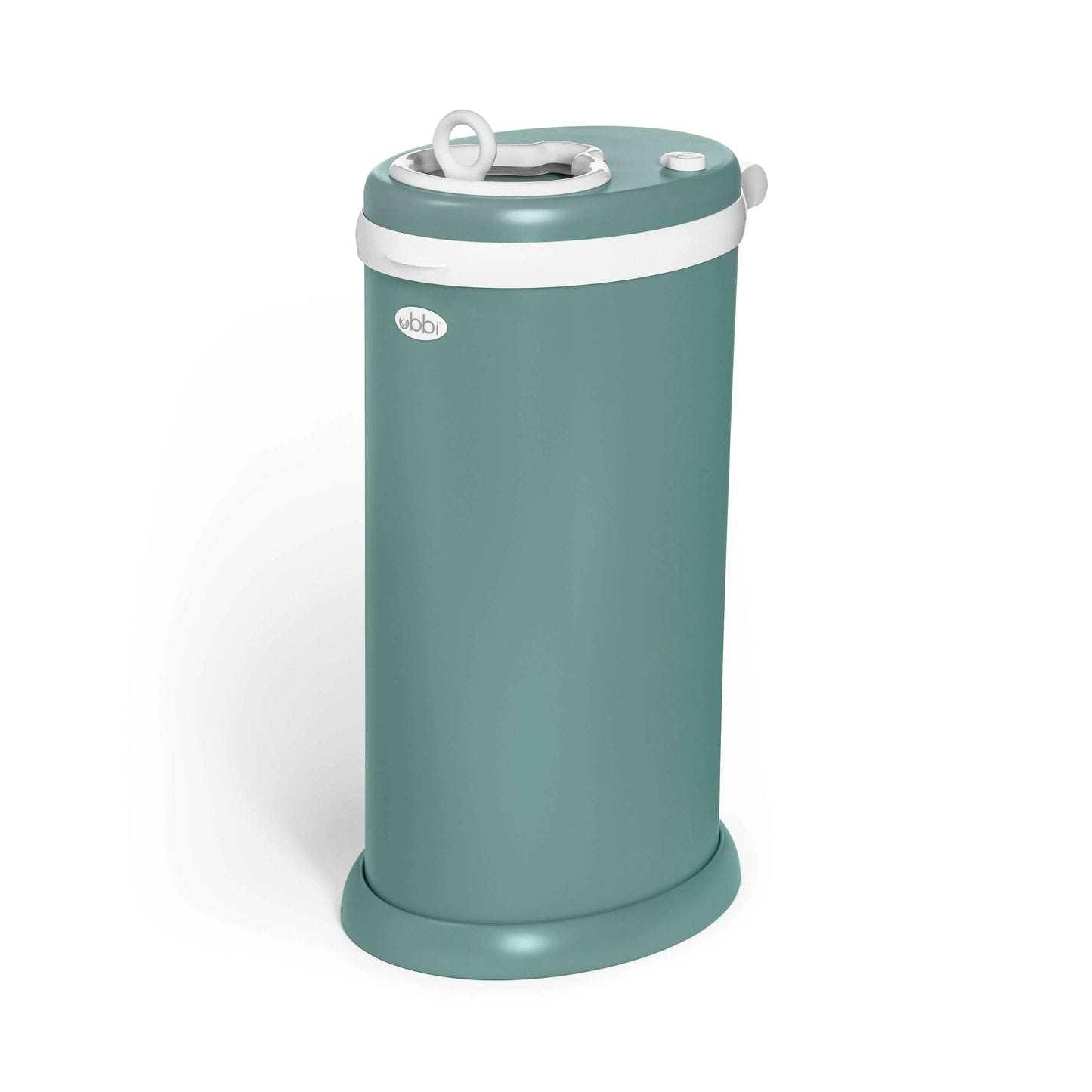 Ubbi Nappy Pail Matte Open Water - Odour-Free Nappy Bin