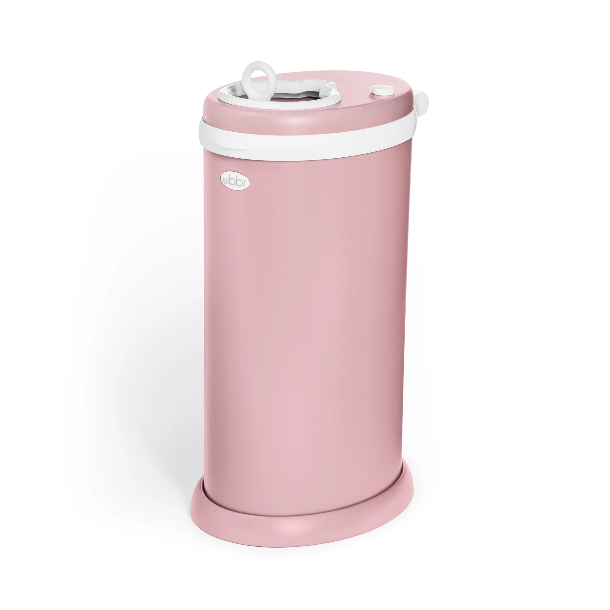 ubbi nappy pail matte fig blossom