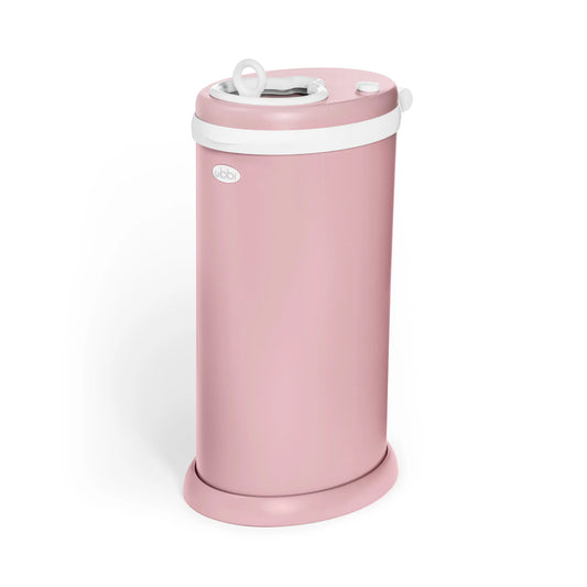 ubbi nappy pail matte fig blossom