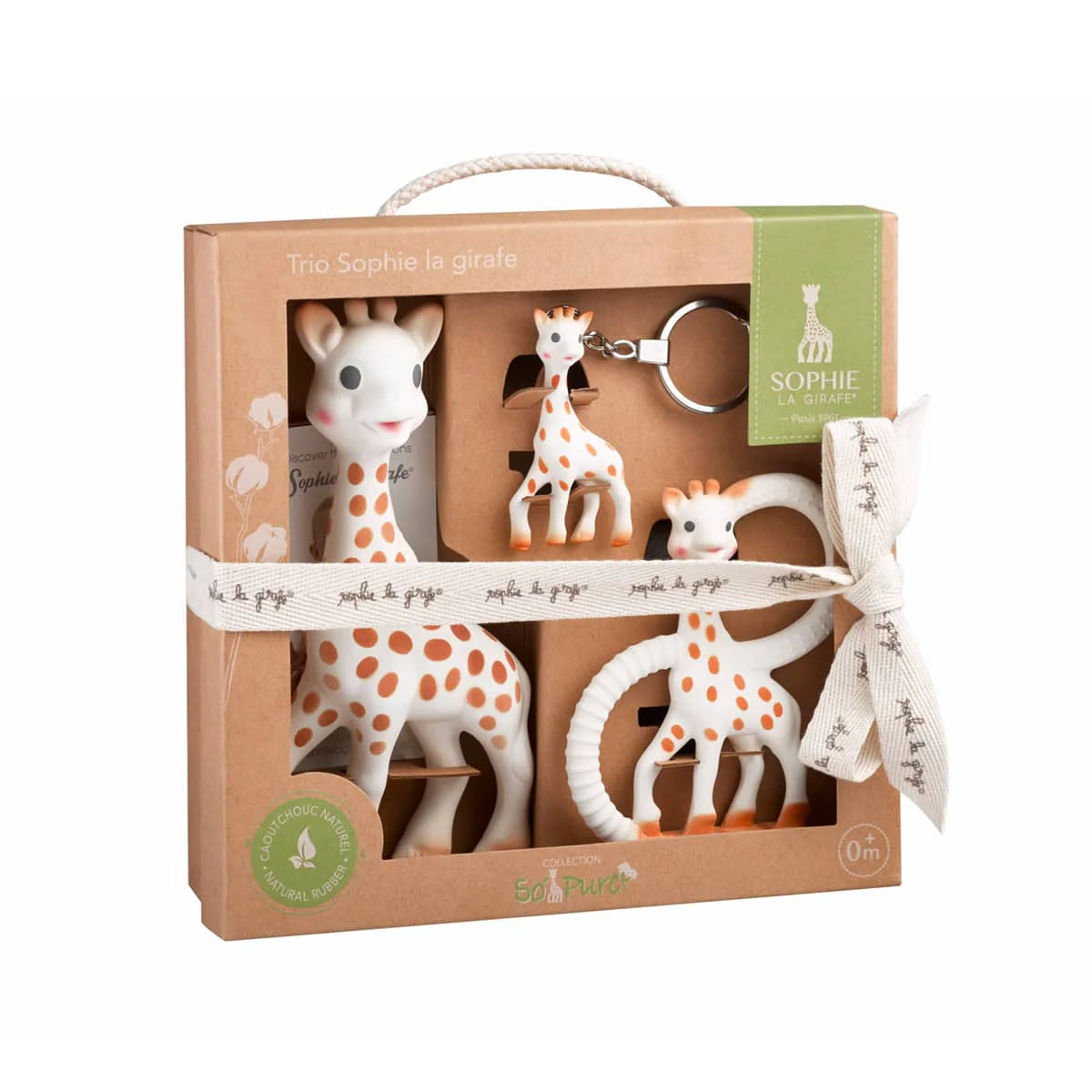 Sophie la girafe So Pure Collection  The Trio set