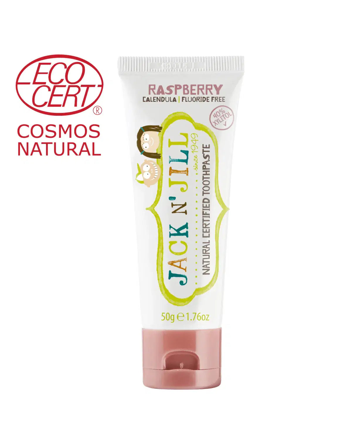 Jack n' Jill, Natural Certified Toothpaste, 1.76 oz (50 g)
