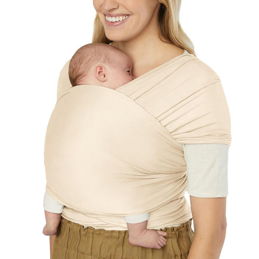ERGOBABY AURA WRAP SUSTAINABLE KNIT - CREAM