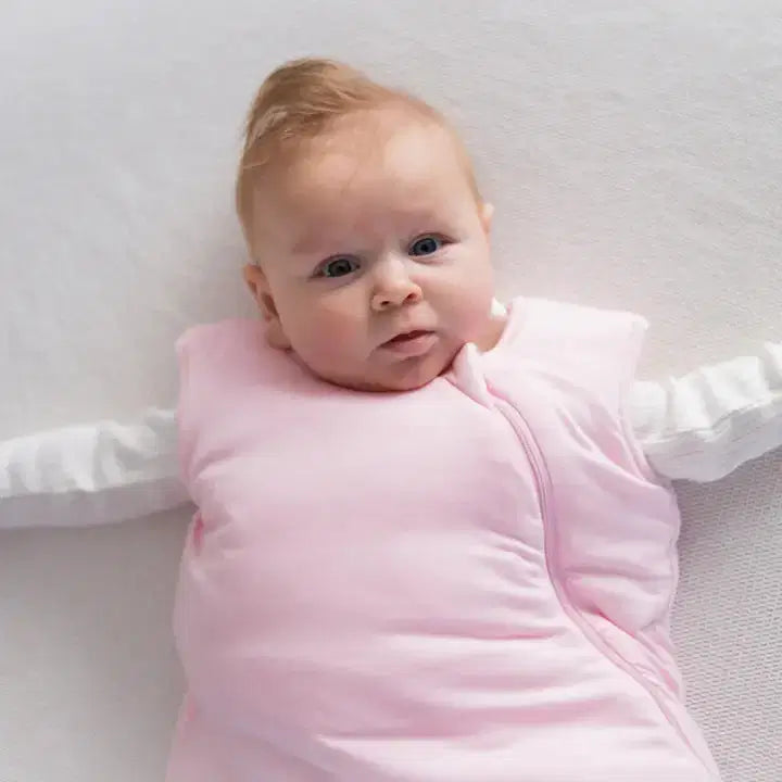 zoe sage baby sleeping bag twilight pink