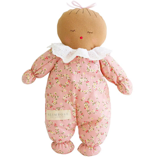 ALIMROSE, Asleep Awake Baby Doll 24cm Posy Heart
