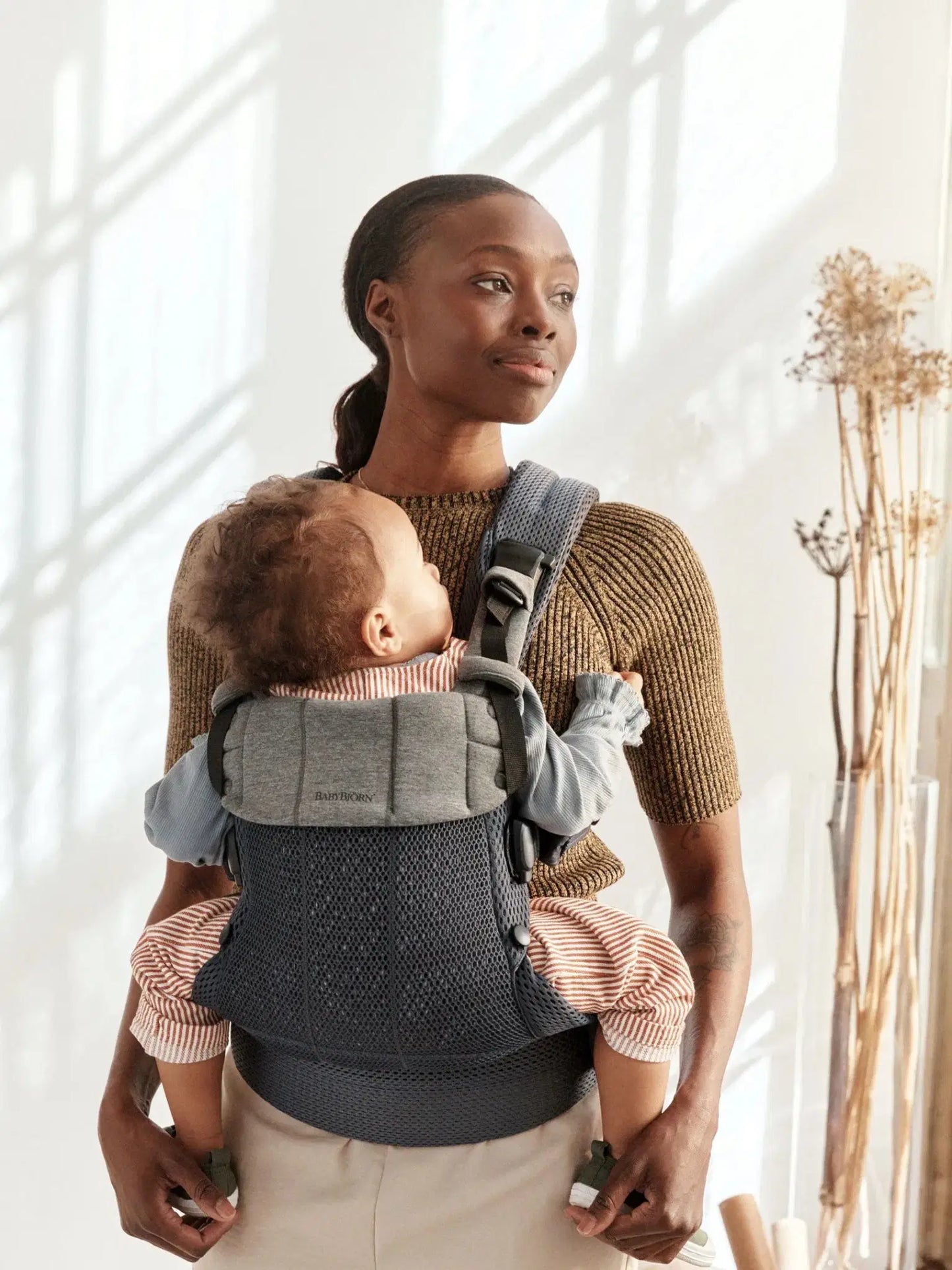 Baby Bjorn Baby Carrier Harmony Anthracite , 0_3 years - Bubs Universe