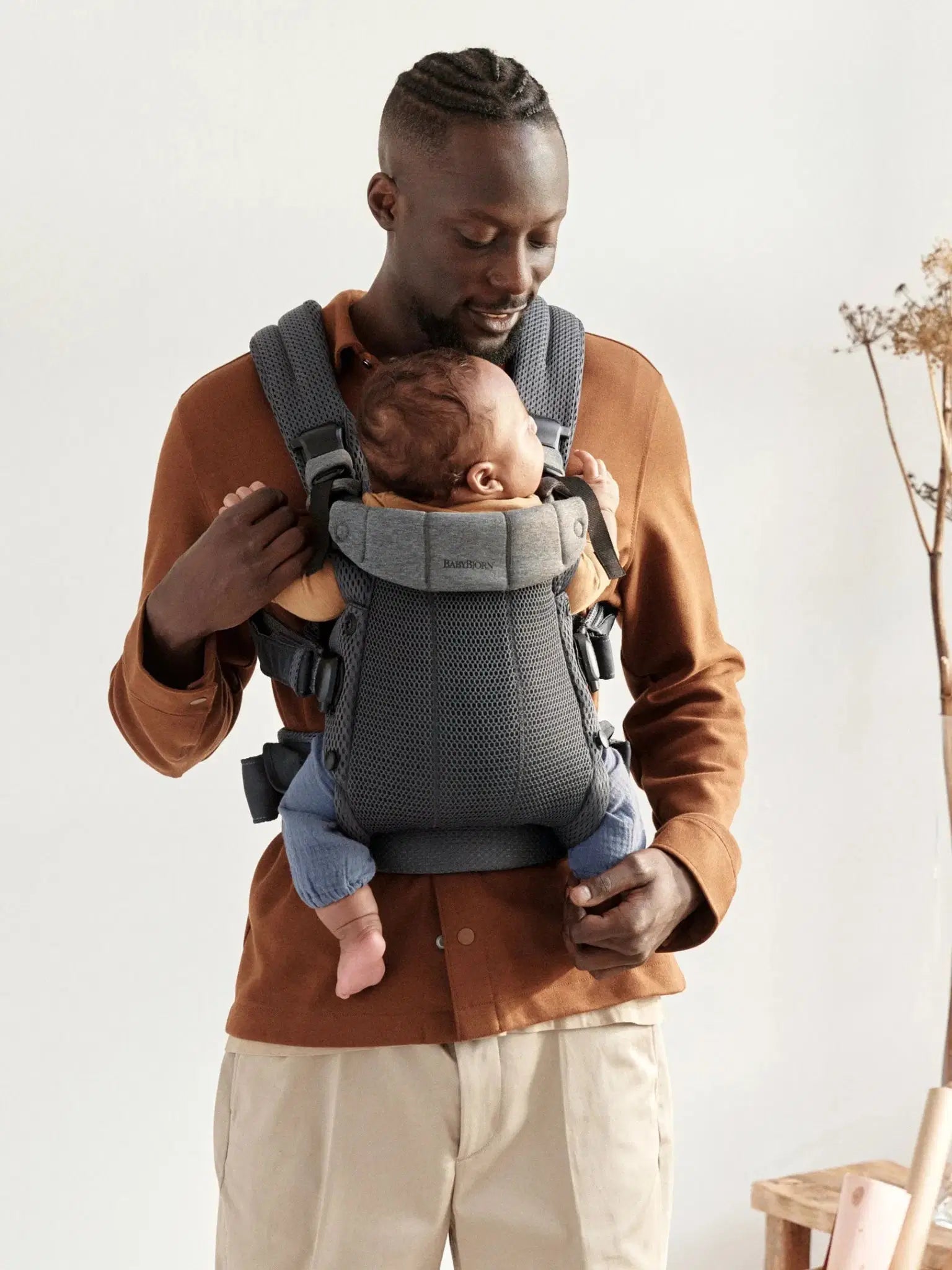 Baby Bjorn Baby Carrier Harmony Anthracite , 0_3 years - Bubs Universe